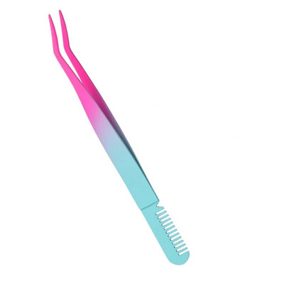 1 kom pinceta za trepavice Aplikator za nadogradnju trepavica Alati za šminkanje Prijenosna pinceta za trepavice Pinceta za nadogradnju trepavica za obrve