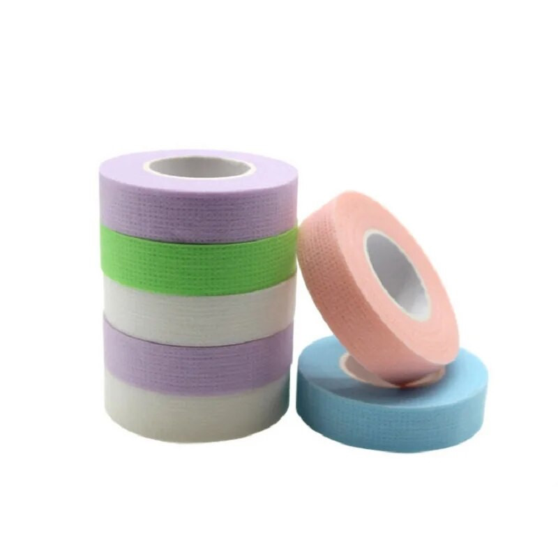 1 vnt dirbtinių blakstienų priauginimo juosta Profesionali antialerginė kvėpuojanti mikroporinio audinio blakstienų priauginimo įrankiai po akimis