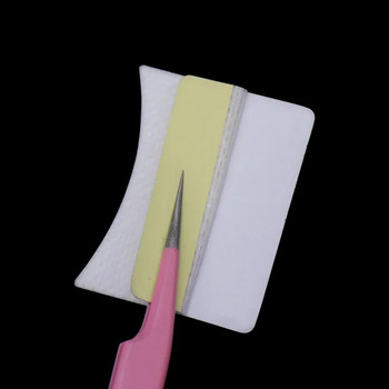 40 бр. Еднократна памучна лепенка за мигли Стикер за премахване на мигли Подложки за очи Кръпка за удължаване на мигли Инструменти за женски грим