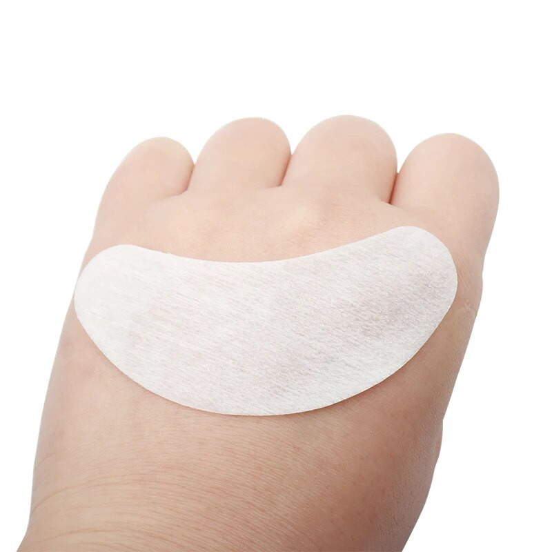 50 pari jastučića za trepavice gel flaster za cijepljenje trepavica ispod očiju flasteri za ekstenzije trepavica papirna naljepnica srebrni omoti alati za šminkanje