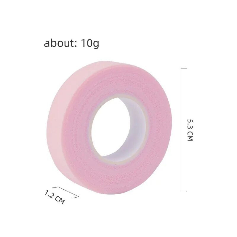 5 rola 900 cm ekstenzija trepavica Jastučići za oči bez dlačica Nacijepljena izolacijska traka s rupama Prozračni flasteri za šminkanje ispod očiju