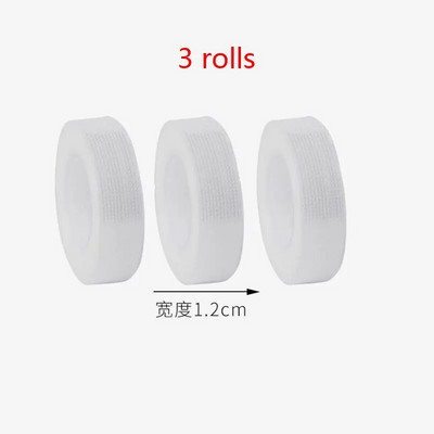 3/5/7 Rolls Orvosi szempilla szalag PE ragasztó, légáteresztő, szöszmentes szempárna beoltás szempilla foltok alá Smink kellékek