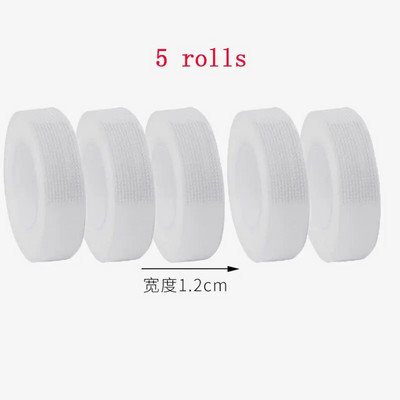 3/5/7 Rolls Orvosi szempilla szalag PE ragasztó, légáteresztő, szöszmentes szempárna beoltás szempilla foltok alá Smink kellékek