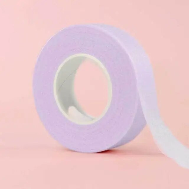 1 rola Japanska cijepljena traka za trepavice Posebna tkanina bez flanela ispod maske Prozračna netkana traka Papirna naljepnica za trepavice