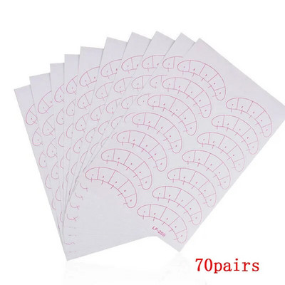 Papirnati flasteri za nadogradnju trepavica Jastučići za trepavice ispod očiju Savjeti za oči Oblozi naljepnica Vježbajte nacijepljene umjetne trepavice Alat za šminkanje