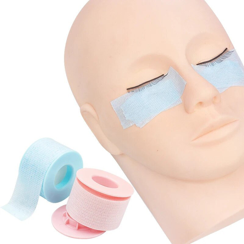 1 kom Prozračna silikonska ljepljiva traka za nadogradnju trepavica Papirna traka ispod očiju za umjetne trepavice Flasteri Alati za šminkanje