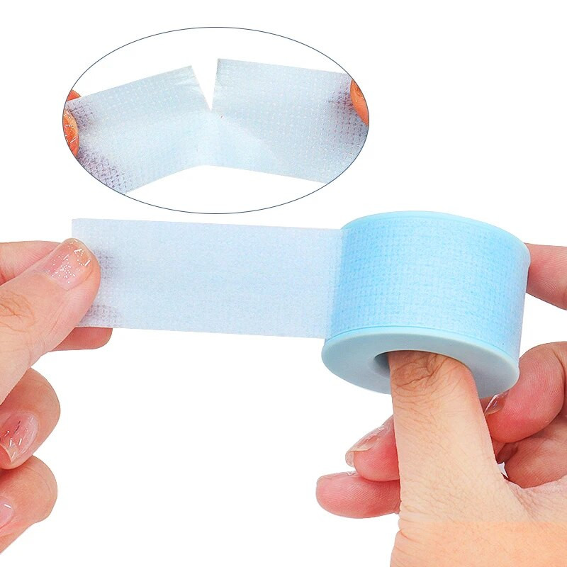 1 kom Prozračna silikonska ljepljiva traka za nadogradnju trepavica Papirna traka ispod očiju za umjetne trepavice Flasteri Alati za šminkanje