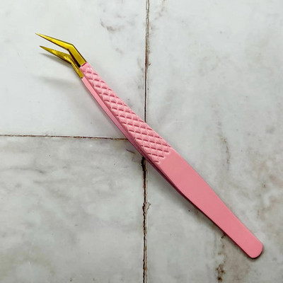 1 kom visoko precizne pincete za trepavice od nehrđajućeg čelika za cijepljenje ekstenzija trepavica, antistatičke pincete, umjetne trepavice i alat