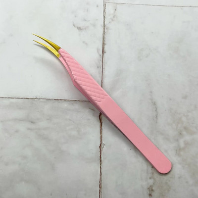 1 kom visoko precizne pincete za trepavice od nehrđajućeg čelika za cijepljenje ekstenzija trepavica, antistatičke pincete, umjetne trepavice i alat