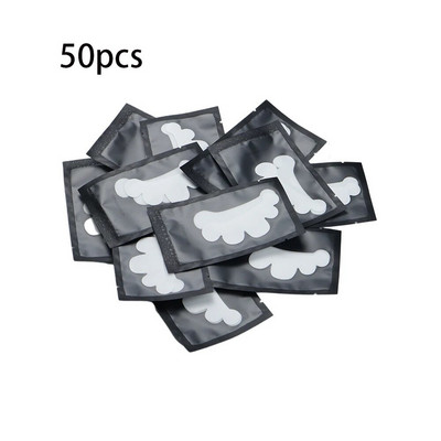 50 pár/csomag Új hidrogél papír tapaszok szempilla hosszabbító tapaszok szempillákhoz szempárnák lágy szempilla tapasz hosszabbítók