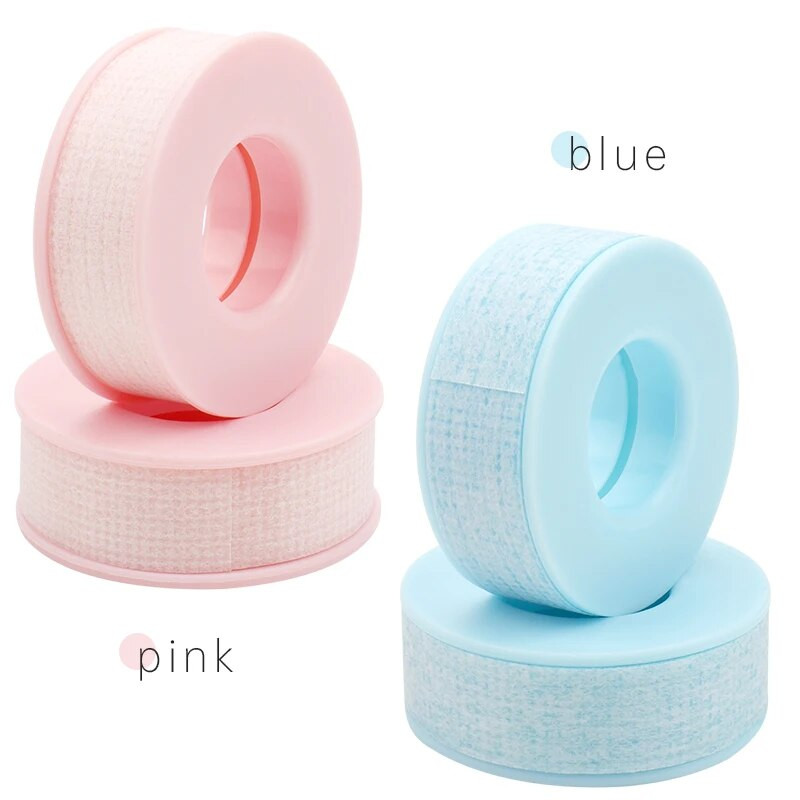 Pribor za nadogradnju trepavica Ljepljiva traka za trepavice Ružičasti silikonski jastučići za oči Naljepnice Mikropore Prozračni flaster za ispod očiju Alat za šminkanje
