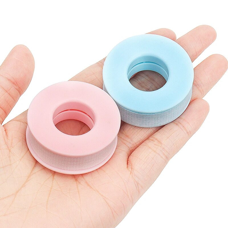 Pribor za nadogradnju trepavica Ljepljiva traka za trepavice Ružičasti silikonski jastučići za oči Naljepnice Mikropore Prozračni flaster za ispod očiju Alat za šminkanje