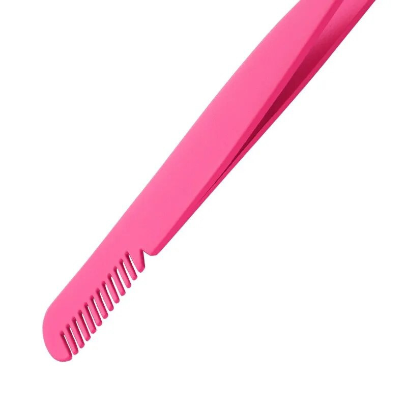 Pinceta za trepavice od nehrđajućeg čelika s češljem Šminka Volumen Ekstenzije trepavica Uvijač za umjetne trepavice Aplikator Kvačice Alati za uljepšavanje