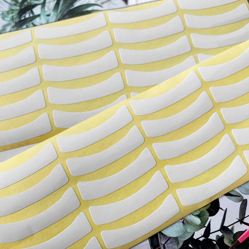 100 kom Papirnati flasteri za nadogradnju trepavica Savjeti jastučića za trepavice ispod očiju Naljepnica Prirodne trepavice Papir za šminku Ljepljiva traka