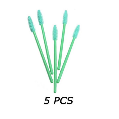 5/25 komada jednokratne silikonske četkice za maskaru za trepavice Štapići za nanošenje četkica za obrve Set alata za šminkanje Set kozmetičkih proizvoda