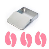 Višekratni silikonski jastučići za oči 3 para s kutijom Stripe Lash Lift Ekstenzije trepavica Hidrogel flasteri ispod očiju Gel flasteri Alati za šminkanje