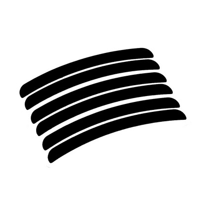 ÚJ Újrafelhasználható Lash Lift Perm Szempárnák Szilikon Stripe Lash Lift Tapadó Tape Eyelash Lift Eszközök Szalag Ultra Puha Smink Eszközök