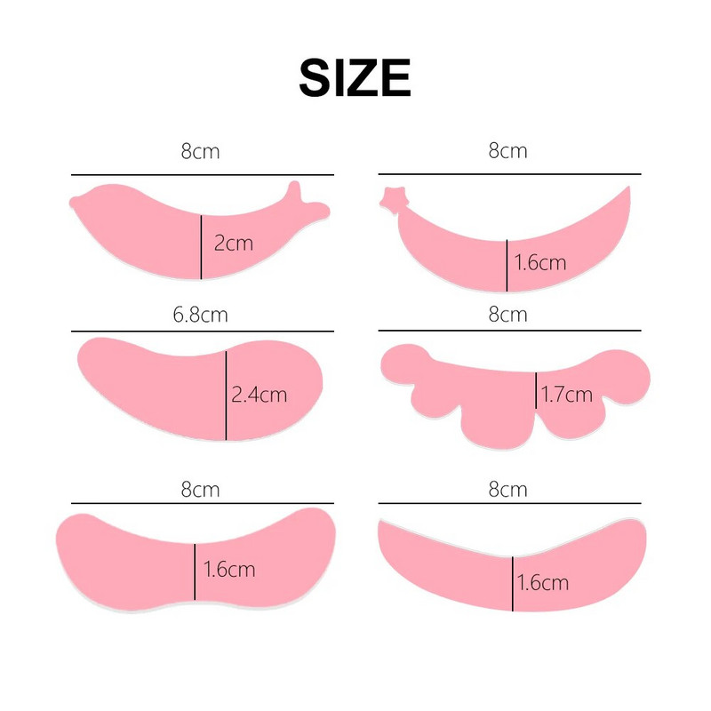 NOVO Lash Lift za višekratnu upotrebu Jastučići za trajno podizanje očiju Silikonske pruge Lash Lift Ljepljiva traka Alati za podizanje trepavica Vrpca Ultra meki alati za šminkanje