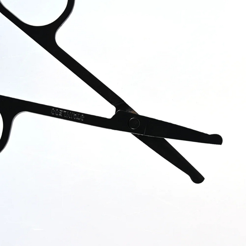 Uued 1 tk 3,5" roostevabast terasest mini kaasaskantavad kumerad vuntsid, nina kõrva karvade eemaldaja trimmer väikesed käärid