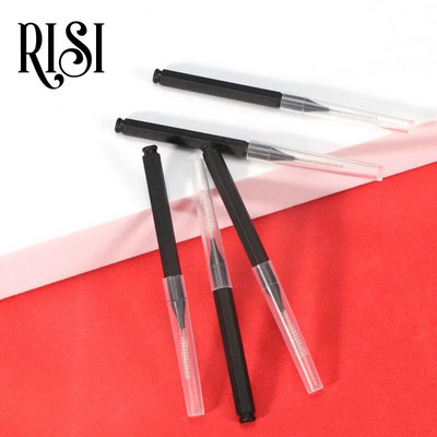 RISI 10db/Bag Brow Perm Brush Mini Brow Lifting Brush Emelőkefék Brow Lift Eszközök Szemöldökemelő kefe
