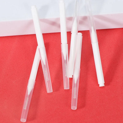 RISI 10db/Bag Brow Perm Brush Mini Brow Lifting Brush Emelőkefék Brow Lift Eszközök Szemöldökemelő kefe