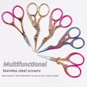 Daugiafunkcinė antakių žirklinė makiažo blakstienų kirpimo priemonė veido plaukų šalinimo priemonė manikiūro žirklinė nagų odelių priemonė grožio žirklės