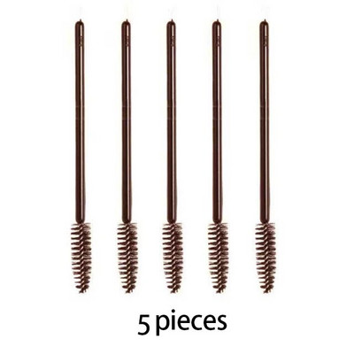 Jednokratna kristalna četkica za šminkanje trepavica 5/50, alat za trepavice s dijamantnom drškom, alat za produživanje trepavica, četkica za trepavice