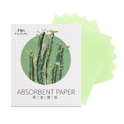 50/100kom/kutija Ulje za lice Protabilni papir za upijanje Maramice za lice Sredstvo za čišćenje lica Kontrola ulja Ručnik za lice koji upija ulje