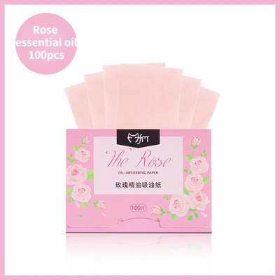 50/100kom/kutija Ulje za lice Protabilni papir za upijanje Maramice za lice Sredstvo za čišćenje lica Kontrola ulja Ručnik za lice koji upija ulje