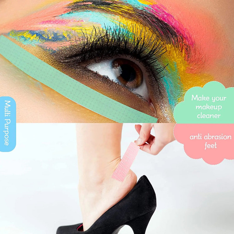 Blakstienų priauginimas po akimis Kvėpuojantis audinys Blakstienų juosta Mikroporinė lipni juosta blakstienų priauginimui