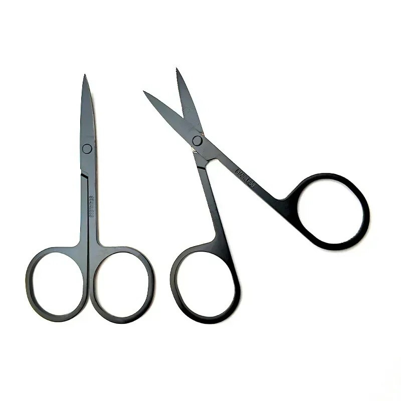 Roostevabast terasest väikeste küünte tööriistad Kulmud Nina Juuksed Käärid Lõigatud Maniküür Näo trimmimine Pintsett meik Ilutööriist