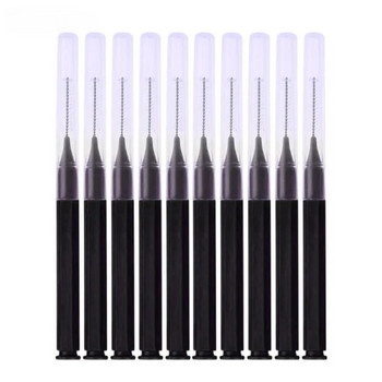 20 τμχ Mini Brush Brush Brow Perm Brush Brow Lifting Brushes Bendable Micro Eyelash Brush Applicators Εργαλεία μακιγιάζ