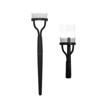 Medy Lashes Eyelash Comb szempilla-leválasztó szempilladefiniáló fésűtakaróval Összehajtható szempillafésű smink kozmetikai eszköz