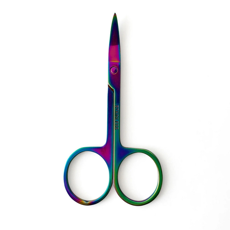 Antakių žirklės Blakstienų kirpimo mašinėlė Antakiai Nosies Plaukai Kutikulė Žirklės Manikiūras Nagų Žirklės Veido Makiažo priemonės Žirklės nagams