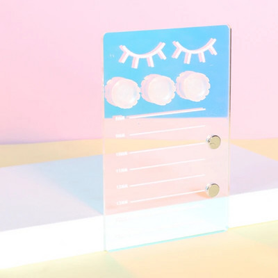 RISI Lash Palette Display Board Ragasztó Tartó Plett szempilla hosszabbításhoz Kiegészítők