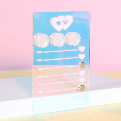 RISI Lash Palette Display Board Ragasztó Tartó Plett szempilla hosszabbításhoz Kiegészítők
