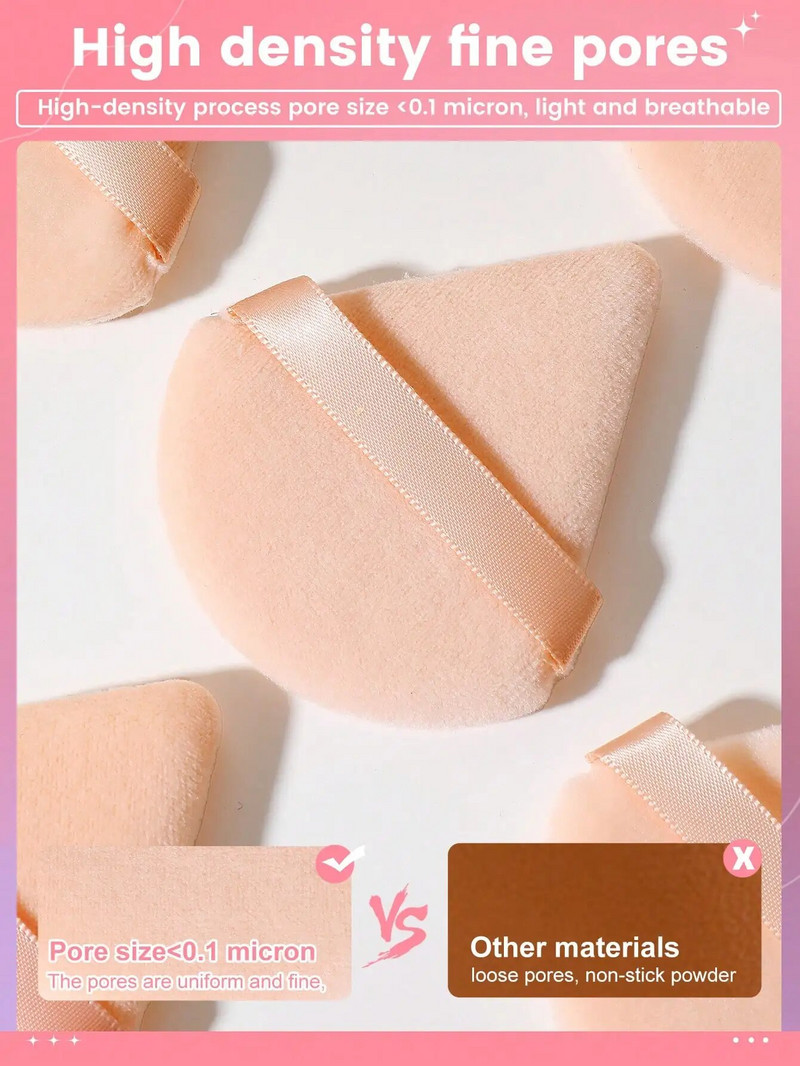 15Pcs Makeup Puff Wet and Dry Professionele Makeup Sponge Puff Cream Concealer Višenamjenski alat za šminkanje