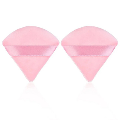 2kom trokutasta puder puder spužvica za šminkanje lica Meka baršunasta kozmetička puder blender Beauty Foundation spužvica za šminkanje Dodaci