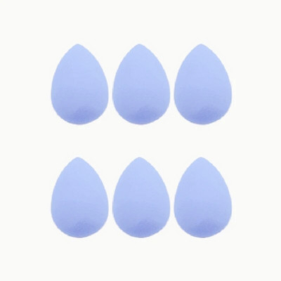 6 tk Mini jumestuskäsn puudripuhv Beauty käsn meigi peitekreemi jaoks vedel jumestuskreem näole kosmeetiline puhv meigisvamm