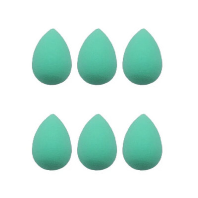 6 tk Mini jumestuskäsn puudripuhv Beauty käsn meigi peitekreemi jaoks vedel jumestuskreem näole kosmeetiline puhv meigisvamm