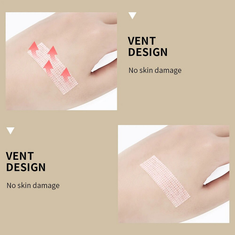 Papirnata traka za nadogradnju trepavica Netkana s rupama Prozračni flasteri Udobni osjetljivi otporni jastučići za oči Alat za trepavice
