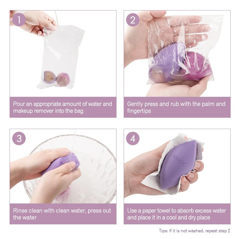 IMAGIC Sponge Makeup Tool Foundation Blush Base Makeup Sile ja ühtlaselt järgiv algaja jumestuskäsn Cosmeticos