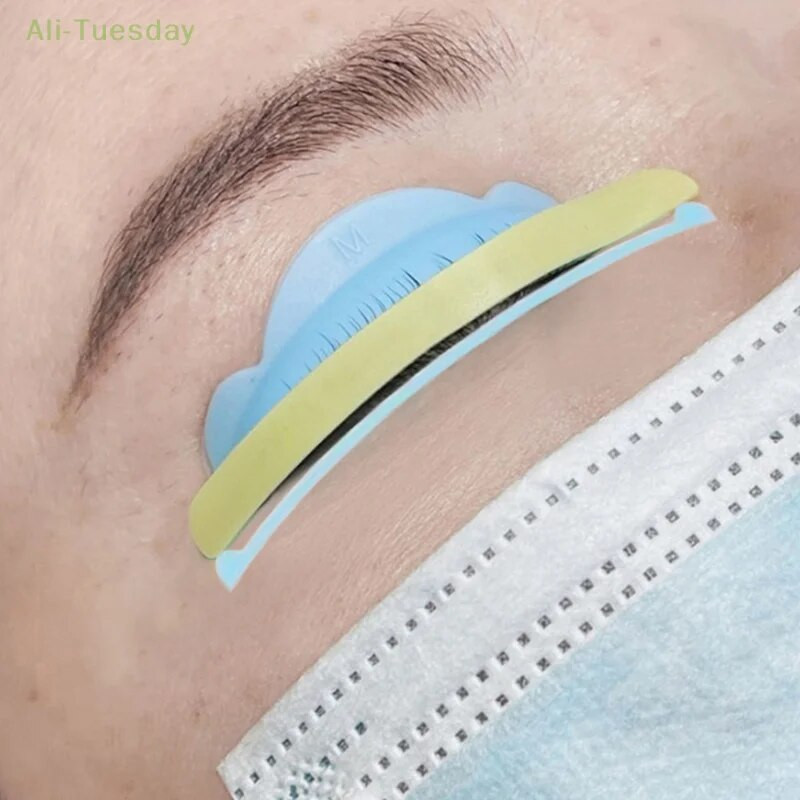 3 poros/maišelis Dirbtinių akių blakstienų rietėjimo pleistrai Silikoniniai blakstienų įklotai, blakstienų priauginimo priemonės, blakstienų priauginimo priemonės, grožio salonas