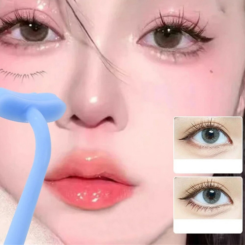 „Pasidaryk pats“ blakstienos Netepantis silikoninis blakstienų antspaudas apatinėms blakstienoms. Kasdieniai natūralūs veido išvaizdos reikmenys, skirti pasimatymams