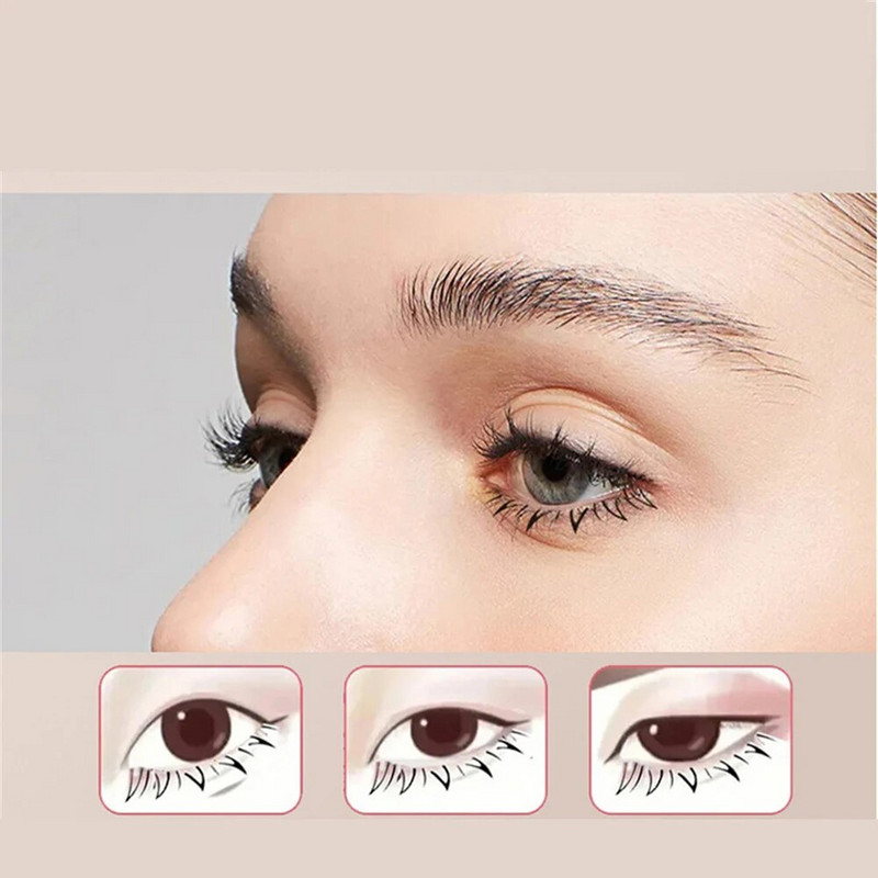 „Pasidaryk pats“ blakstienos Netepantis silikoninis blakstienų antspaudas apatinėms blakstienoms. Kasdieniai natūralūs veido išvaizdos reikmenys, skirti pasimatymams