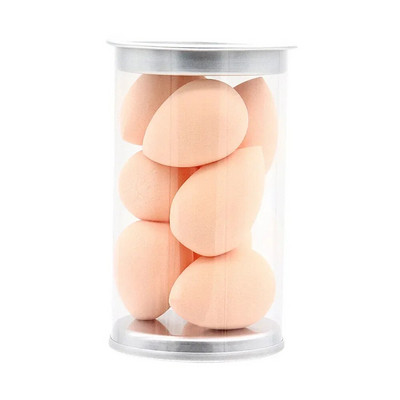 8 db-os mini sminkszivacs szett Face Beauty kozmetikai púderpúder alapozó krém korrektorhoz Make Up Blender eszköztároló doboz