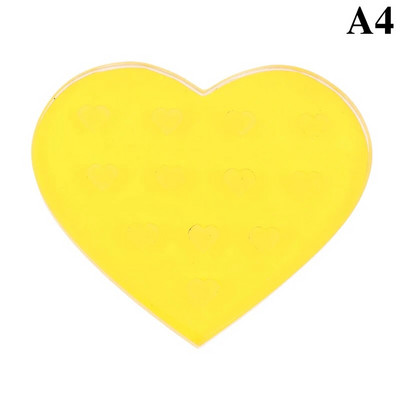 1 kom Heart Staklena brtva Stalak za umjetne trepavice Jastučić za držač ljepila Ljepilo za proširenje trepavica Pasta za ljepilo Jastučić za šminkanje