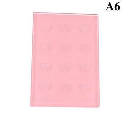 1 kom Heart Staklena brtva Stalak za umjetne trepavice Jastučić za držač ljepila Ljepilo za proširenje trepavica Pasta za ljepilo Jastučić za šminkanje