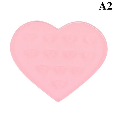 1 kom Heart Staklena brtva Stalak za umjetne trepavice Jastučić za držač ljepila Ljepilo za proširenje trepavica Pasta za ljepilo Jastučić za šminkanje