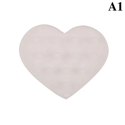 1 kom Heart Staklena brtva Stalak za umjetne trepavice Jastučić za držač ljepila Ljepilo za proširenje trepavica Pasta za ljepilo Jastučić za šminkanje